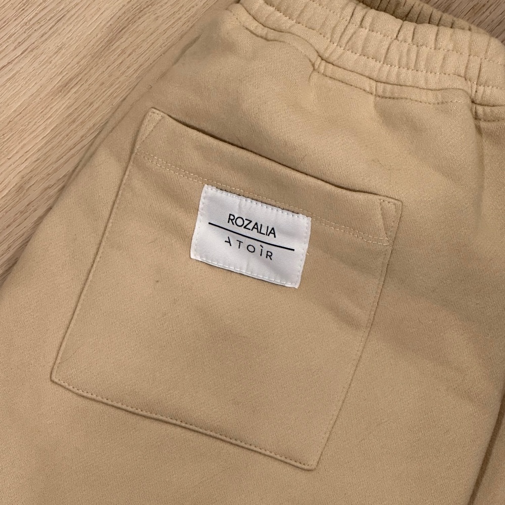 Atoir x Rosalia Beige Track pants